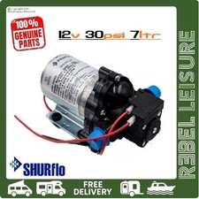Shurflo Trail King Water Pump 12V / 30psi / 7Ltr PM Motorhome Caravan Campervan