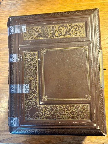 Victorian photo album - victorian, 1885