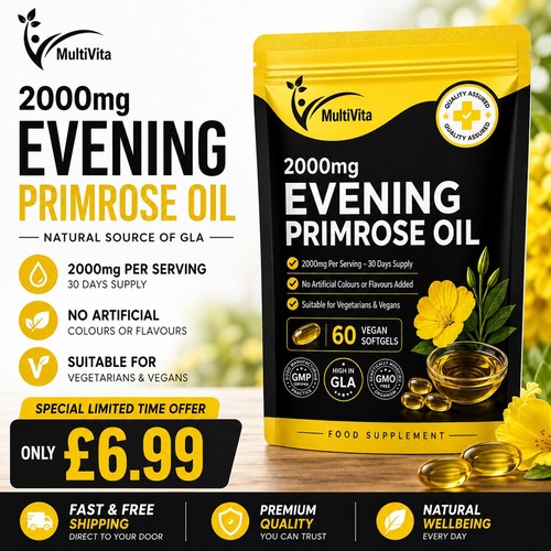 Evening primrose oil 2000mg - primrose,