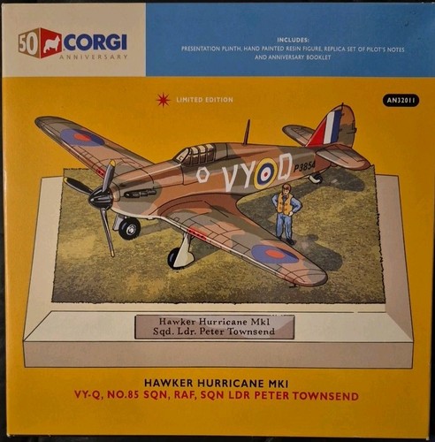 Corgi aviation hawker - aviation,