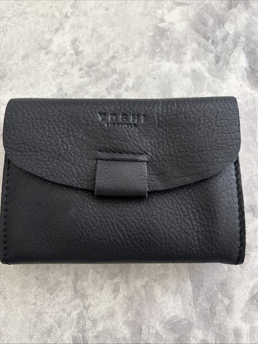 Yoshi black leather lichfield - black,