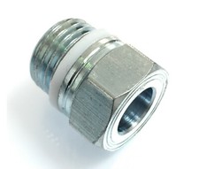 Power steering pipe pump nut +