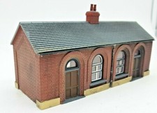 LINESIDE STATION WAITING ROOM BUILDING OO GAUGE WORKS WITH HORNBY & BACHMANN