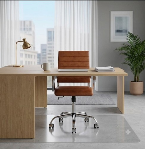 Faux leather office - faux,