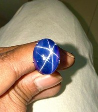 10Ct Natural Star Blue