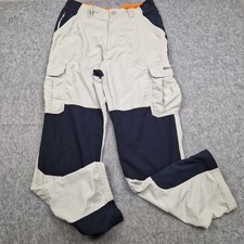 Craghoppers Trousers Mens W36 L34 Beige Black Bear Grylls Cargo Pants Hiking