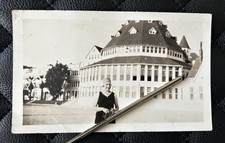 Vintage 1920s Girl at Hotel