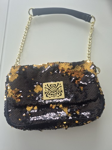 Biba sequin black - black, gold