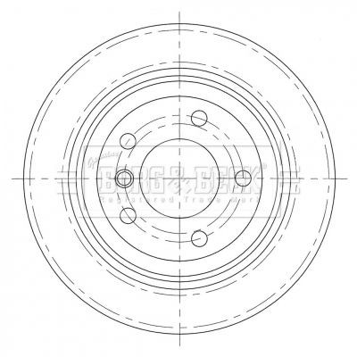 Borg beck rear - &, brake