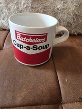 Batchelors Cup A Soup Mug Retro Vintage Design Collectable Red And White