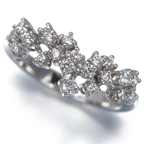 Auth damiani ring diamond - ring,