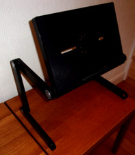 New Coopers of Stortford Adjustable Laptop Table Folding Computer Stand Desk
