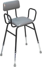 AIDAPT Black Perching Stool -