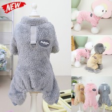 Fleece Dog Jumper Soft Pet Cat