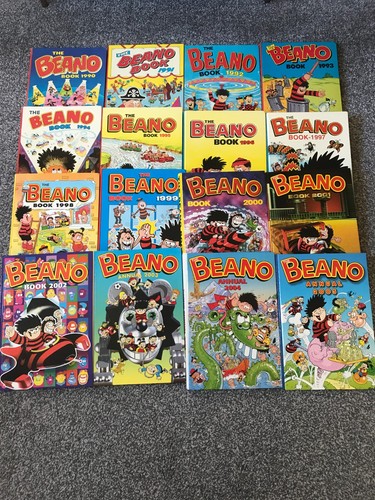 Beano annuals 1990 - -2005, (16
