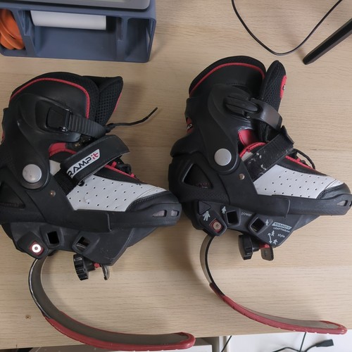 Tramp jump shoes jumping - jump,
