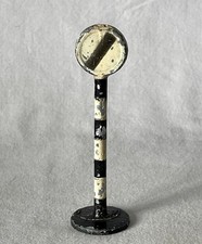 Single Vintage Dinky / Hornby Style Metal ROAD SIGN National Speed Limit & 30mph