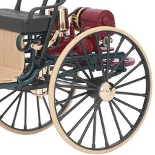 1:12 Scale Classic Tricycle Model Ornaments Retro Alloy Car Model Decor For New