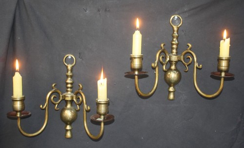 Vintage pair wall - of,
