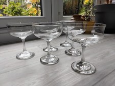 Set of 6 Stemmed Dessert Bowls