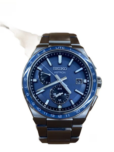 Seiko solar watch analog black - solar,