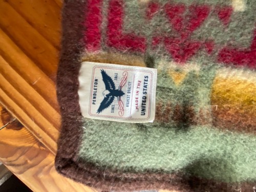 Pendleton wool blanket with - wool,