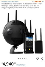 Insta360 pro 8k - pro, 2