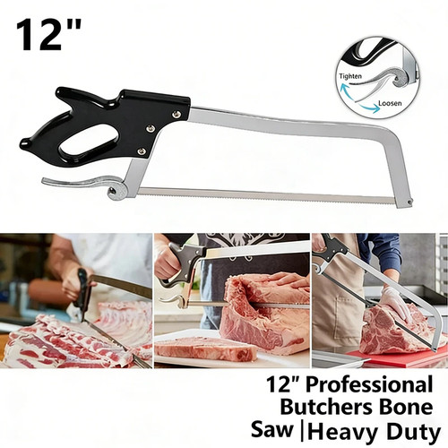 Butcher meat bone saw - saw, |