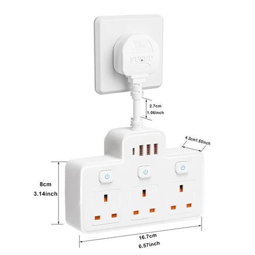 Multi plug adaptor - plug, in