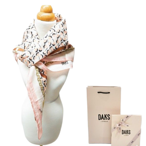 Daks london silk scarf with - daks,