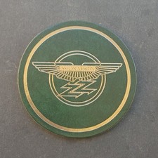 ANTIQUE RARE ASTON MARTIN ZAGATO (Z)LOGO CARDBOARD COMMEMORATIVE SOUVENIR 