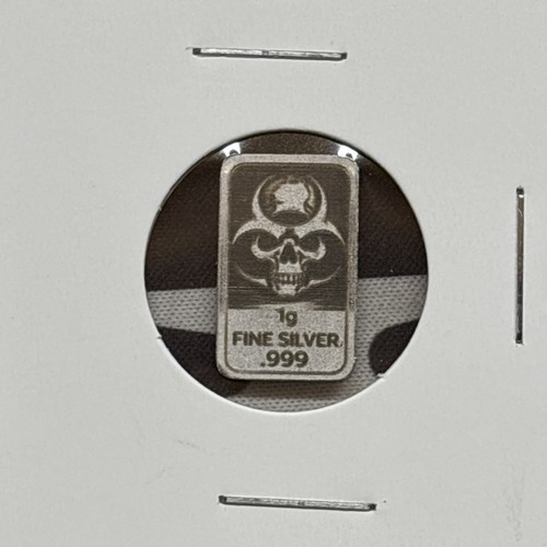 Gram 999 silver bio skull - gram,