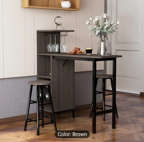 Goflame 3psc bar table - bar, 2