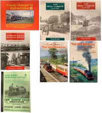 Irish Narrow Gauge Railway Books including The Wee Donegal. Select Copy.