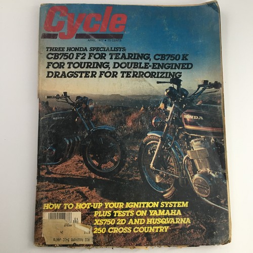 Cycle magazine april 1977 - magazine,