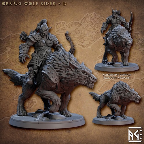 Orrug wolf rider - orrug, alt