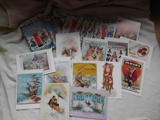 BUNDLE VINTAGE VICTORIAN STYLE MODERN CHRISTMAS POSTCARDS by JUDGES mainly