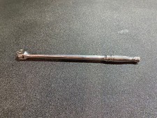 Snap-On Tools F12LA 3/8" Drive Flex Head 12” Chrome Handle Breaker Bar