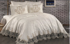 french lace bedspread set 6