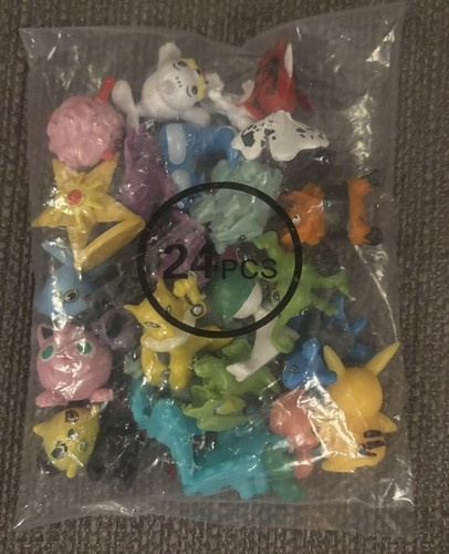 New 24pc pokemon figures - 24pc,