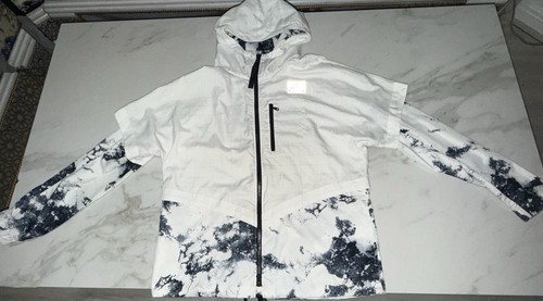 Nike white marble - marble, hooded