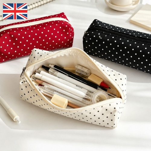 Polka dot pencil - pencil, case