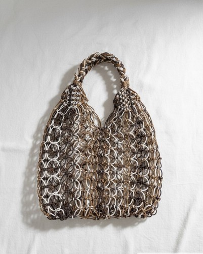 Handmade artisan woven mesh - woven,