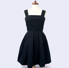 Gap Black A-line Pinafore Dress UK Size 10