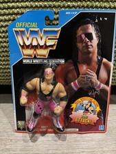 WWF Hasbro Bret Hart Moc Pink