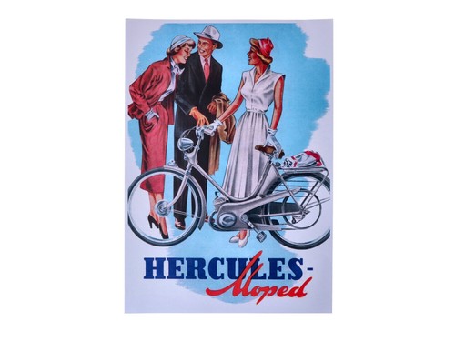 Advertising poster for