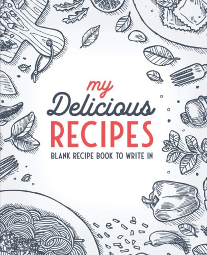 Delicious recipes blank - delicious,