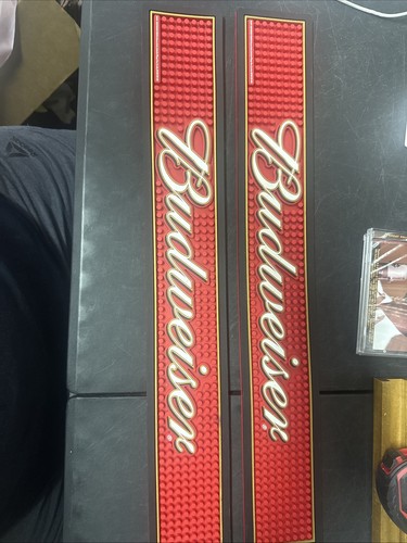 Budweiser bar mat - bar,