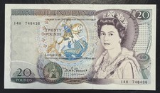 Old Twenty £20 Pound Note