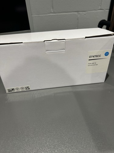 O7470cc cyan toner cartridge - o7470cc,